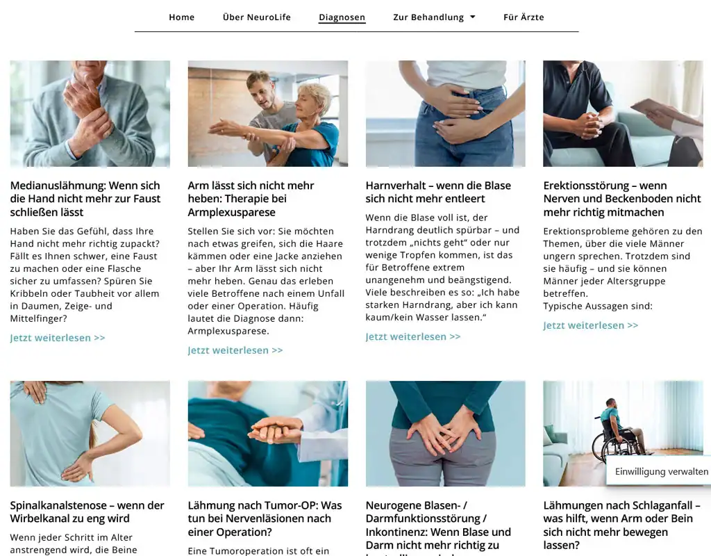 Contentmarketing mit vielen strategisch relevanten Beiträgen